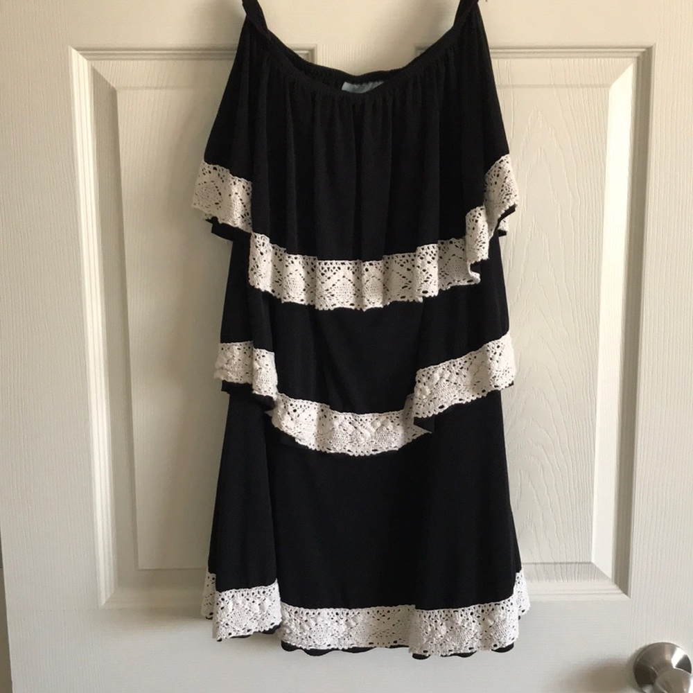 Judith March strapless dress